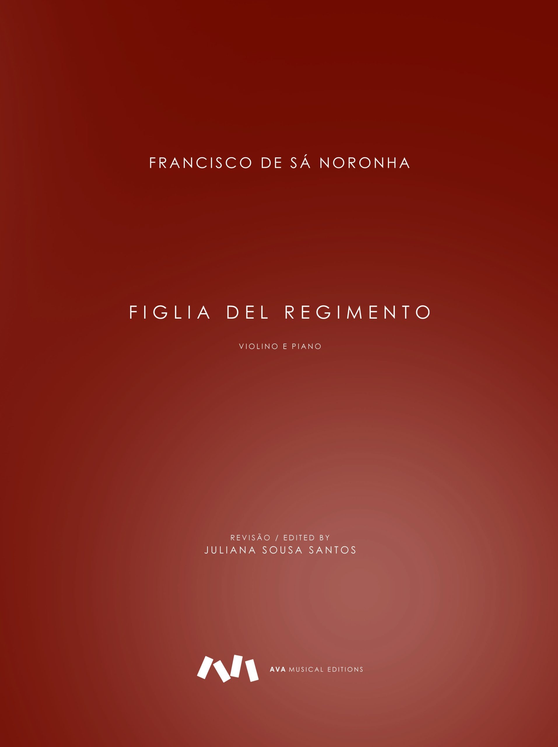 Figlia del Regimento para Violino e Piano