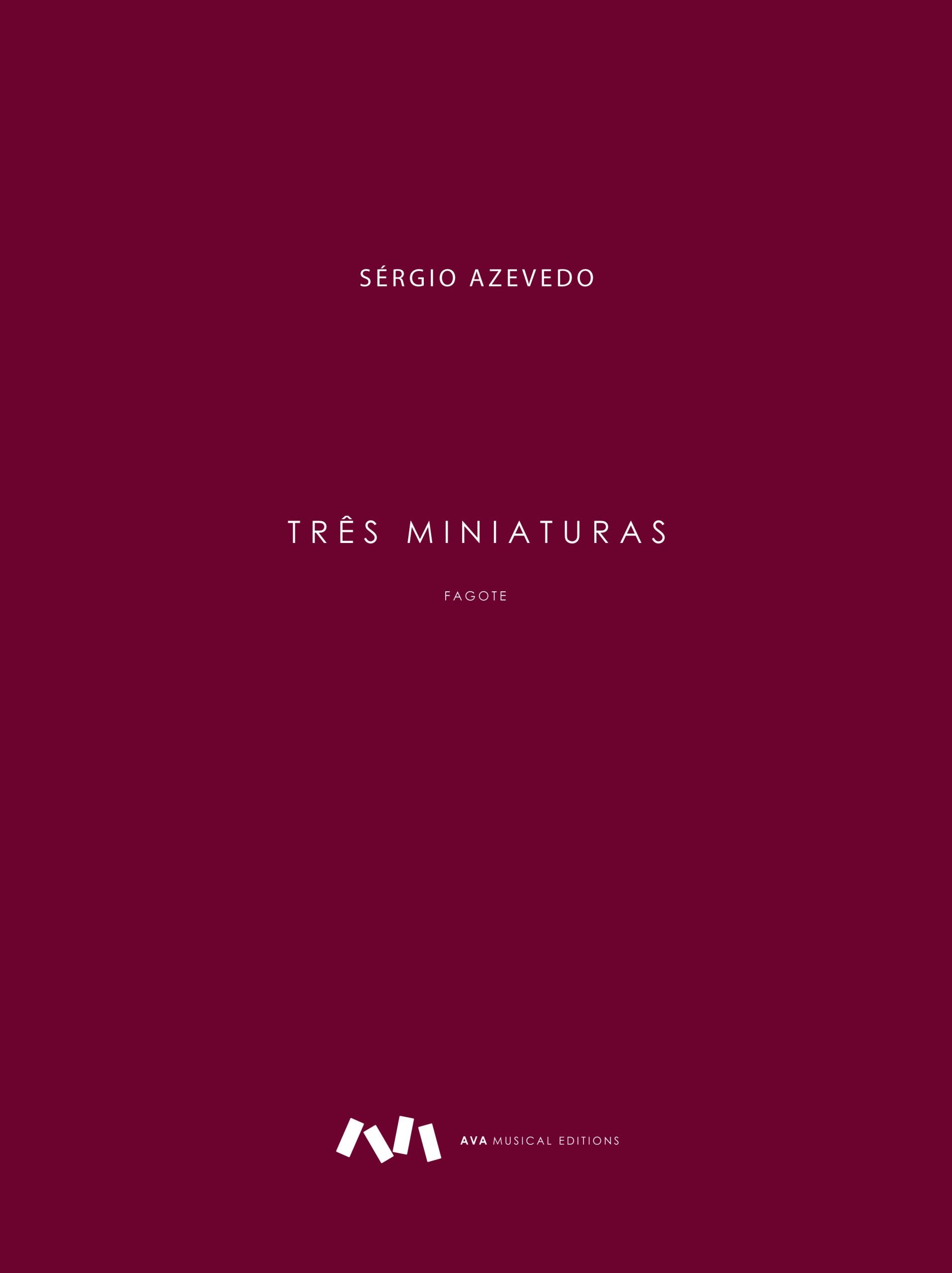 Três Miniaturas para Fagote