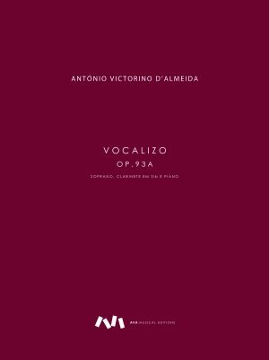 Vocalizo, Op. 93a para Soprano, Clarinete em Sib e Piano