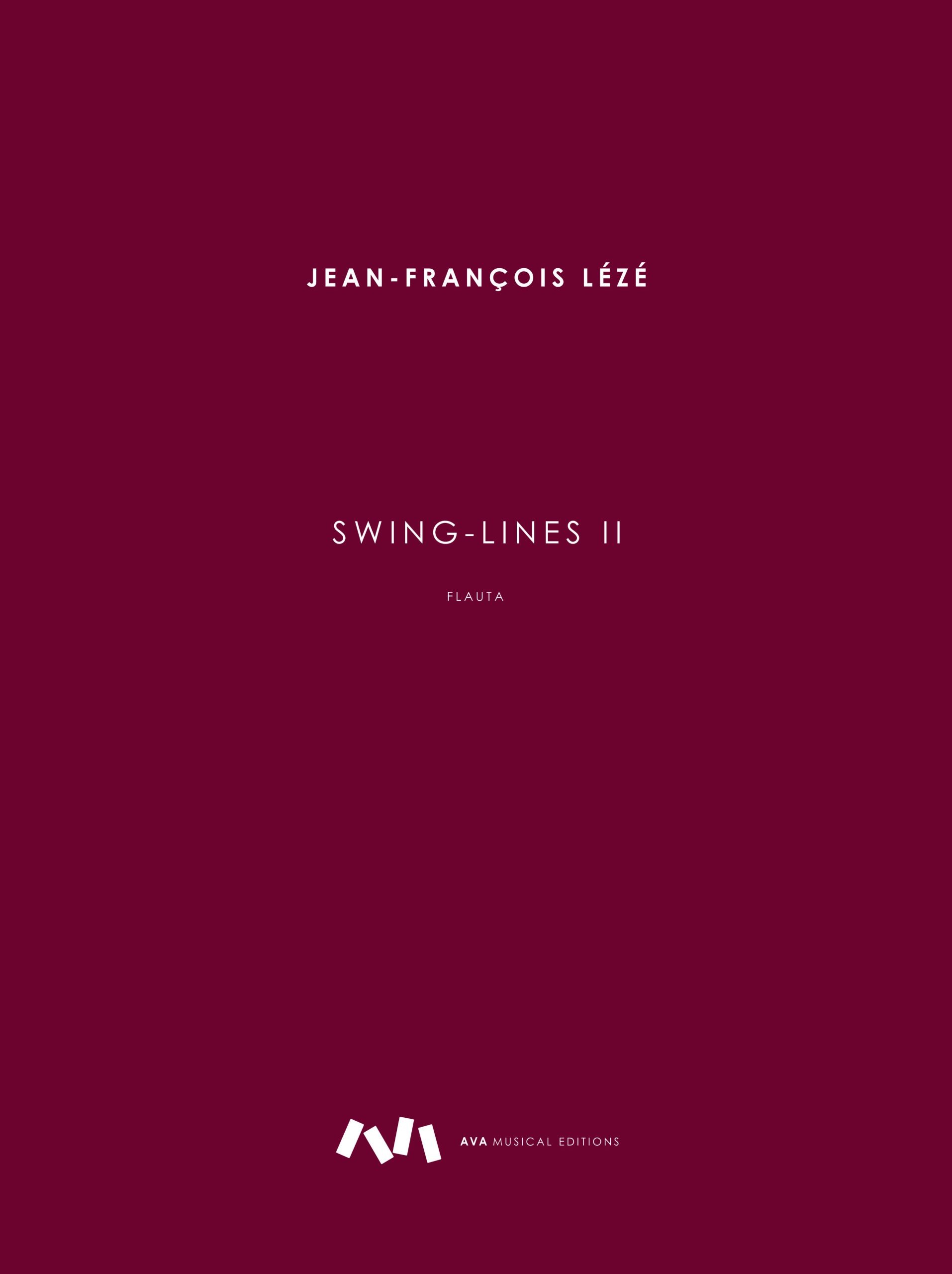 Swing-lines II para Flauta / for Solo Flute