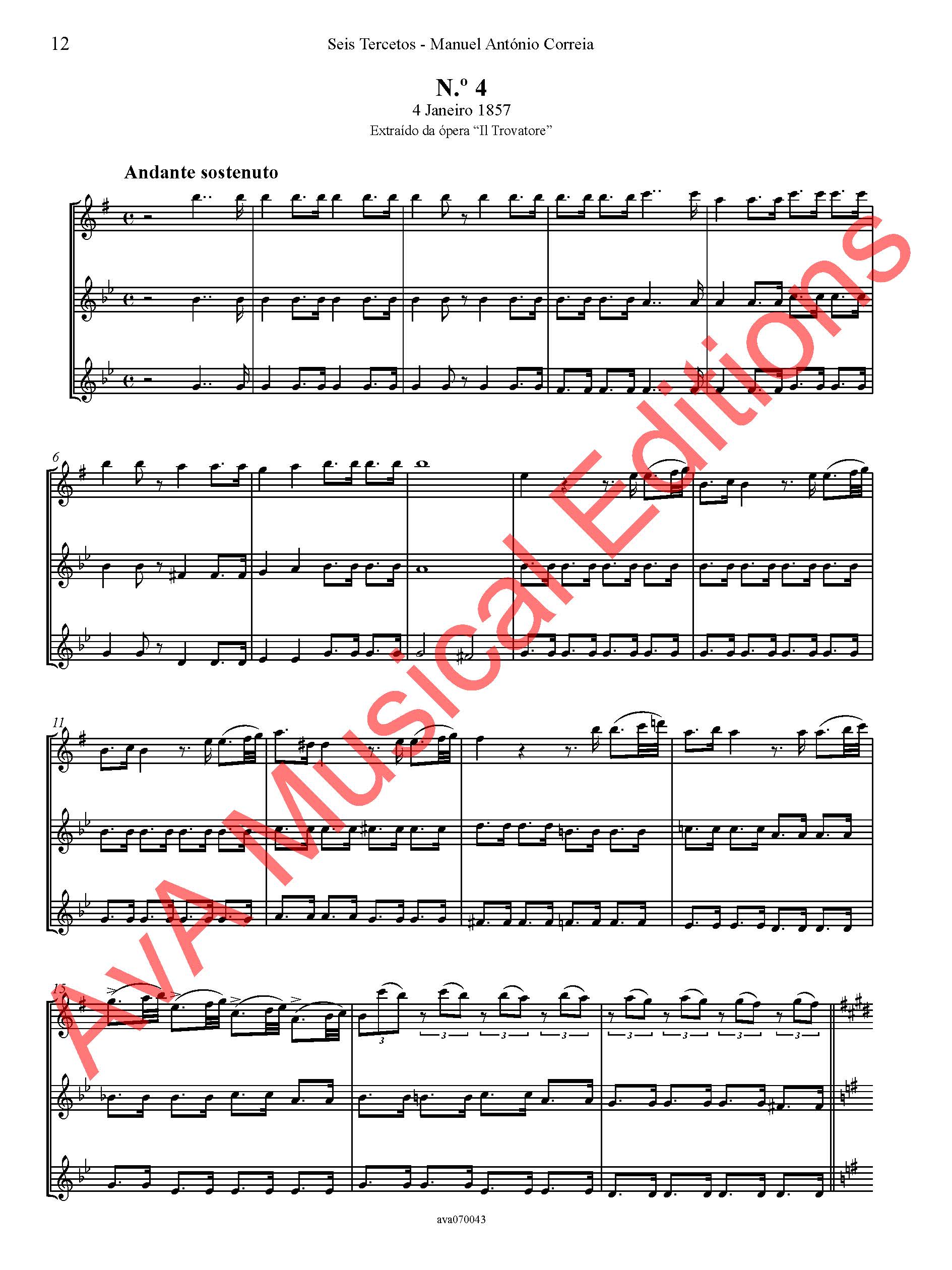 Seis Tercetos para Flauta, Clarinete em Lá e Trompete em Lá - Image 2