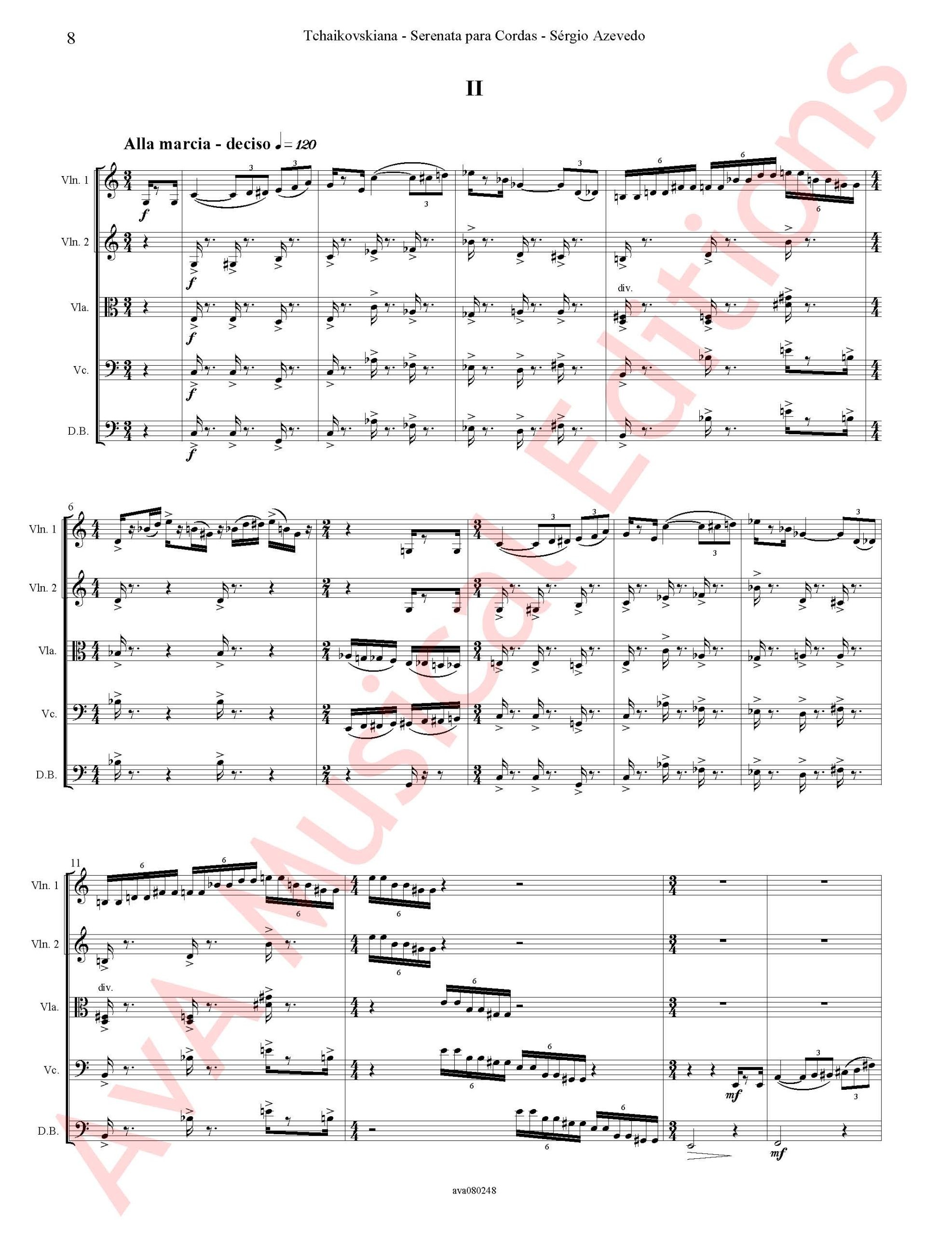 Tchaikovskiana - Serenata para Cordas - Image 2