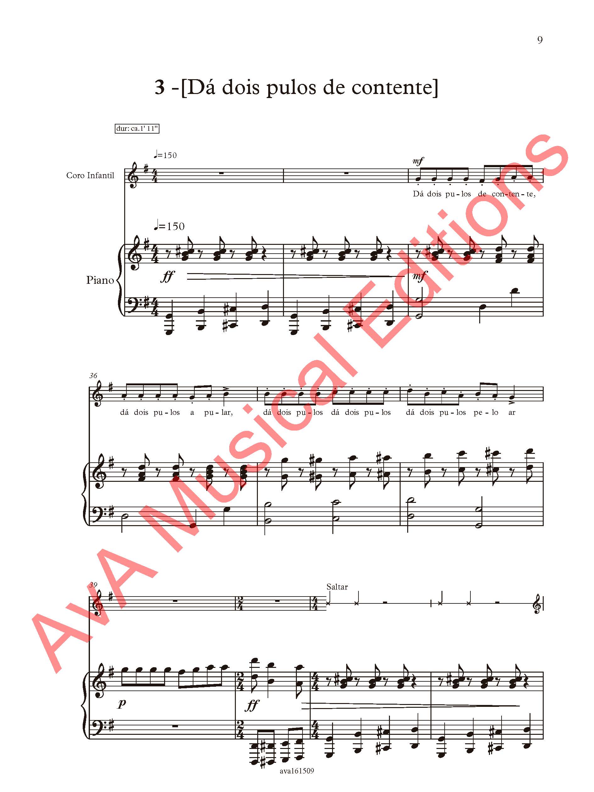 Fernando Pessoa para Coro Infantil e Piano - Image 10