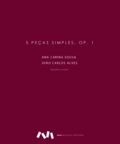5 Peças Simples, Op. 1 para Flauta e Piano