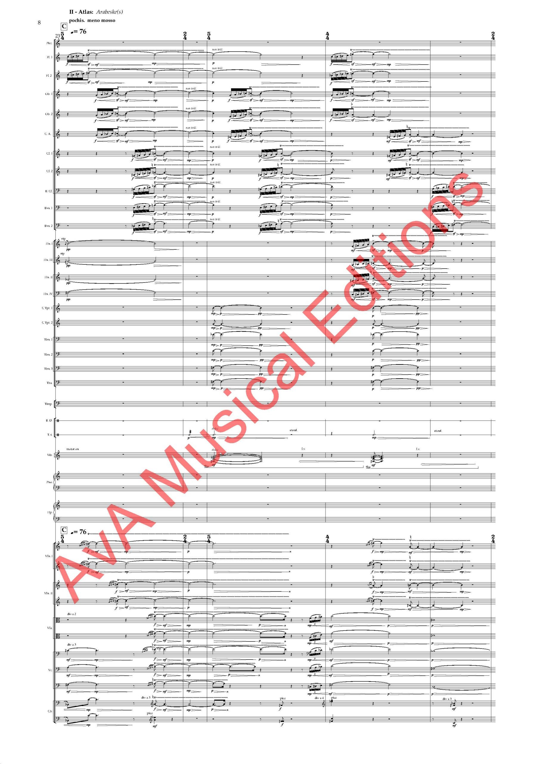 Oscuro para Orquestra / Orchestra - Image 11