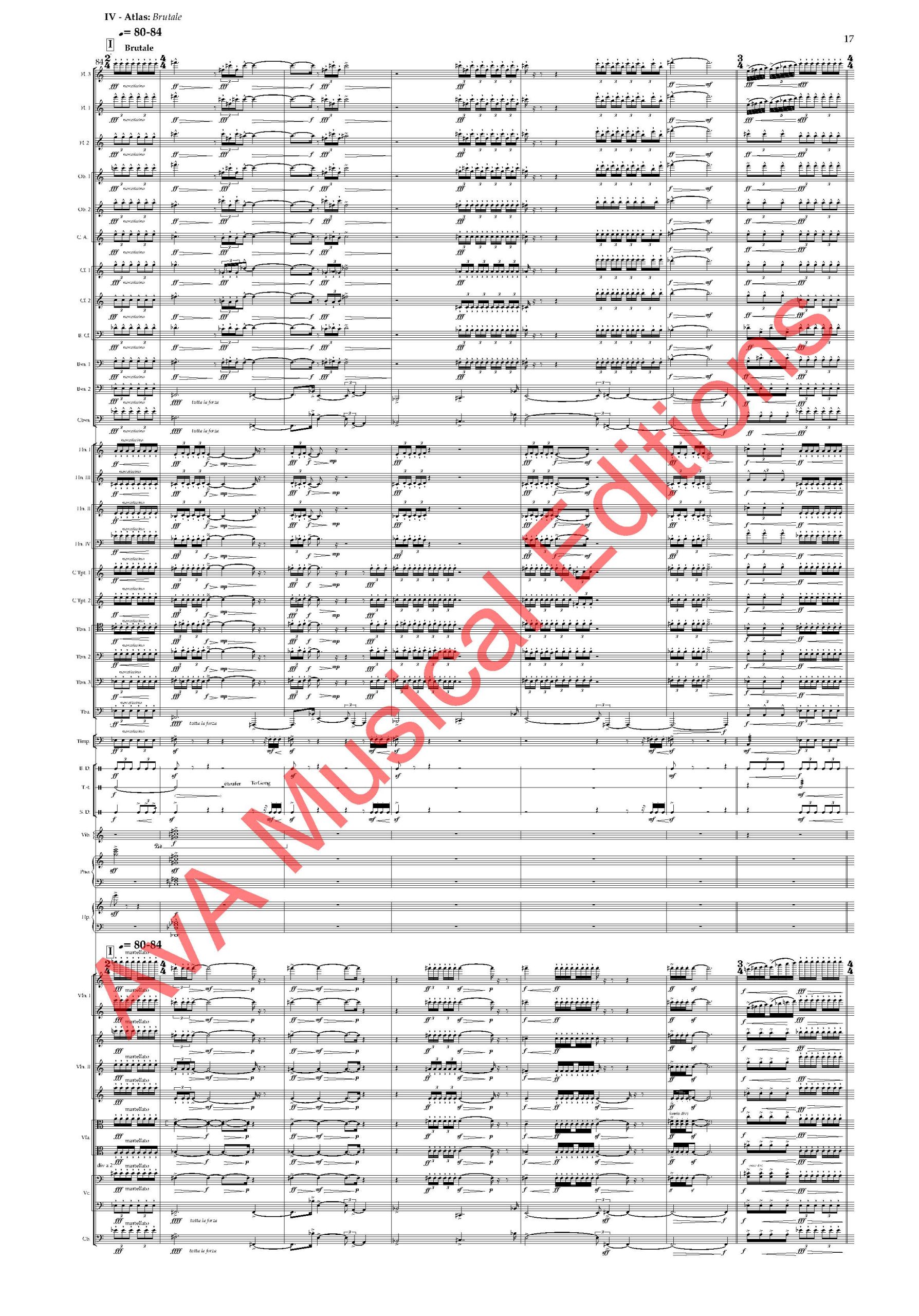 Oscuro para Orquestra / Orchestra - Image 2