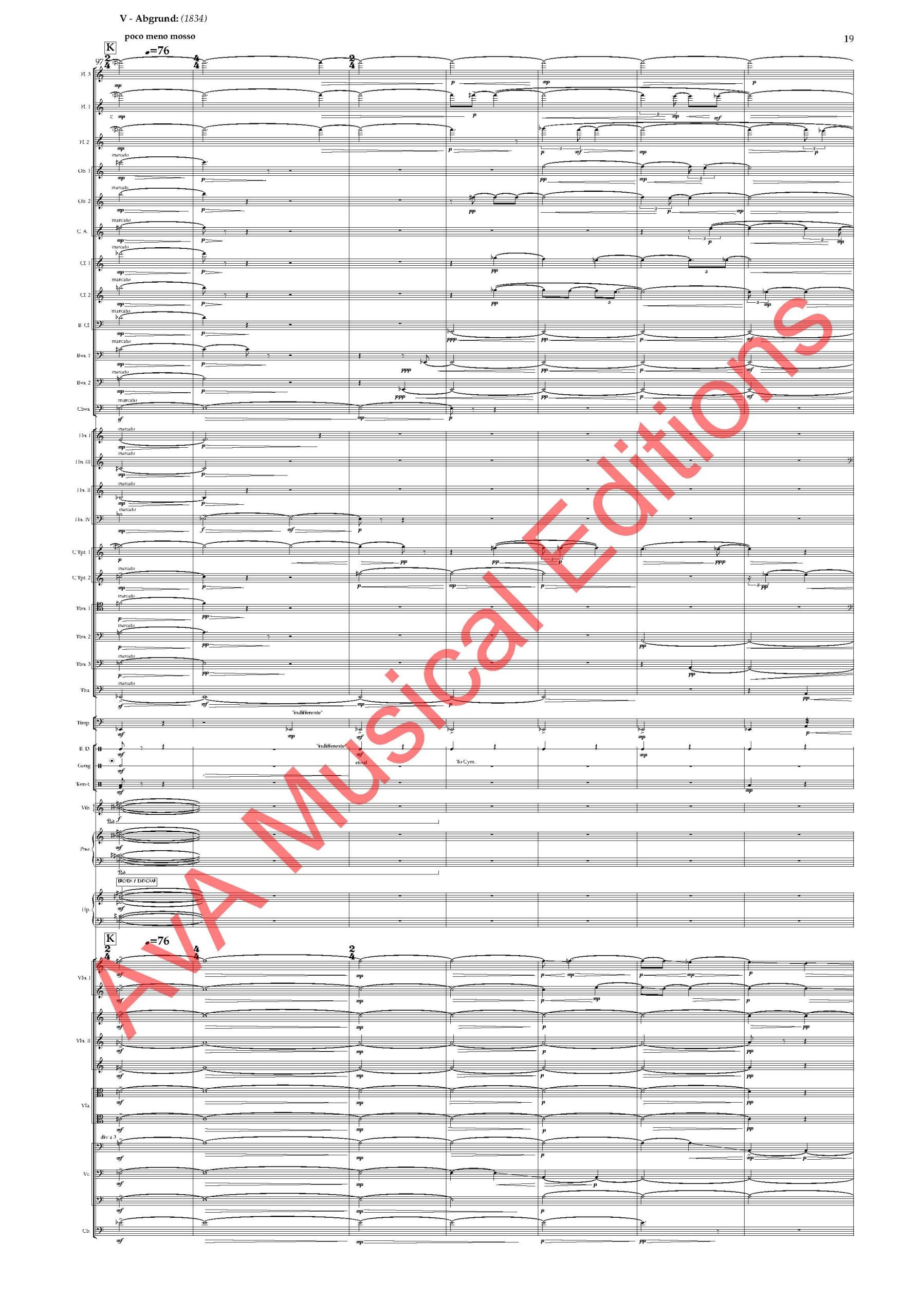 Oscuro para Orquestra / Orchestra - Image 3
