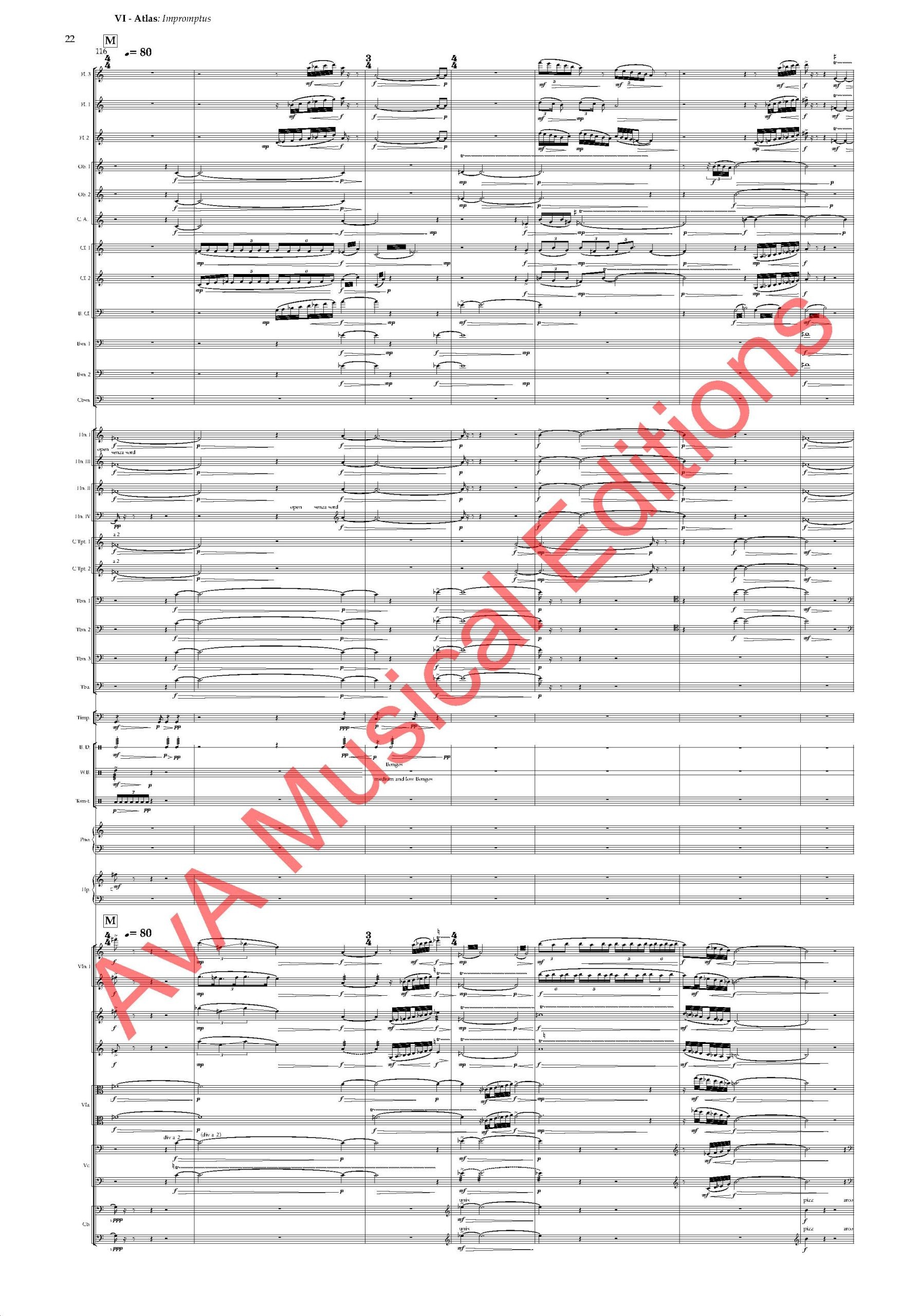 Oscuro para Orquestra / Orchestra - Image 4