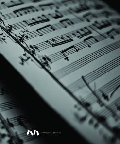 Caderno de Música A4 - agrafado / 12 pautas por página / 20 folhas