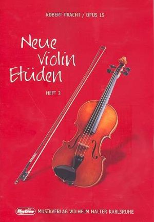 Neue Violin Etüden Op. 15 Heft III - Novos Estudos para Violino Volume 3