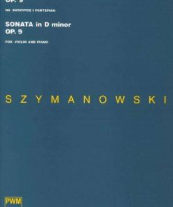 Sonata in D minor Op. 9 for Violin and Piano