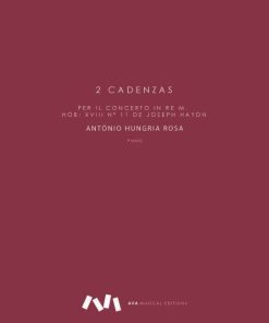 2 Cadenzas per il Concerto in Re M. Hob: XVIII nº 11 de Joseph Haydn