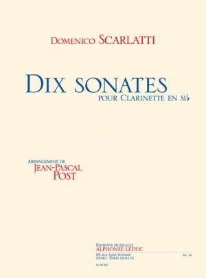 Dix Sonates pour Clarinette en Sib