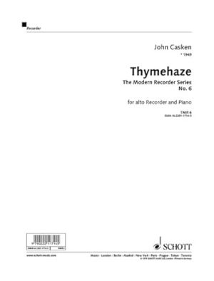 Thymehaze for alto Recorder and Piano