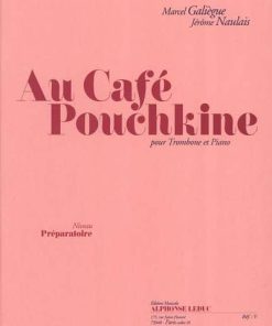 Au Café de Pouchkine pour Trombone et Piano
