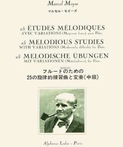 25 Études Mélodiques avec Variations pour Flûte