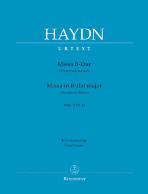 Missa in B-flat major - Harmony Mass - Hob. XXII:14 Vocal Score