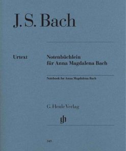 Notebook for Anna Magdalena Bach URTEXT Notenbüchlein für Anna Magdalena Bach