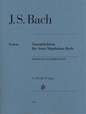 Notebook for Anna Magdalena Bach URTEXT Notenbüchlein für Anna Magdalena Bach
