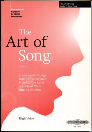 The Art of Song - Grade 7 High Voice
