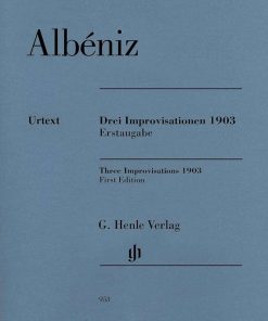 3 Improvisations 1903 - First Edition