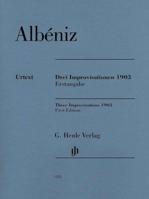 3 Improvisations 1903 - First Edition