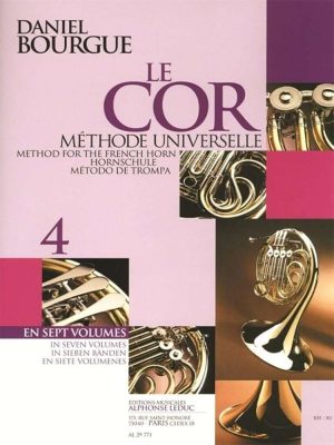 Le Cor Méthode Universelle Volume 4 - Método de Trompa
