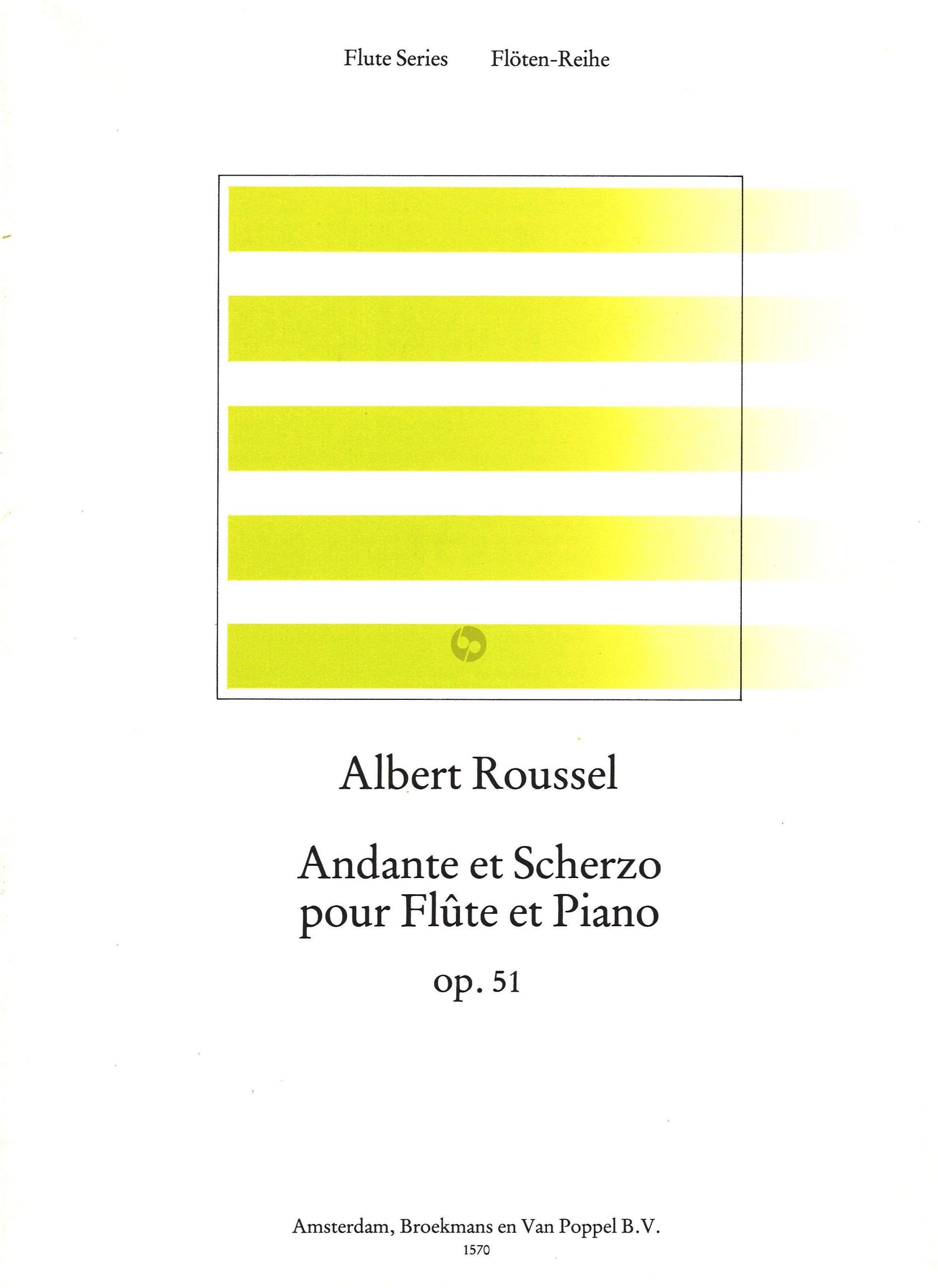 Andante et Scherzo pour Flûte et Piano Op. 51