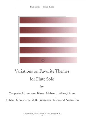 Variations on Favorite Themes for Flute Solo