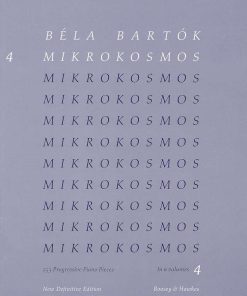 Mikrokosmos / 153 Progressive Piano Pieces in 6 Volumes - Volume 4