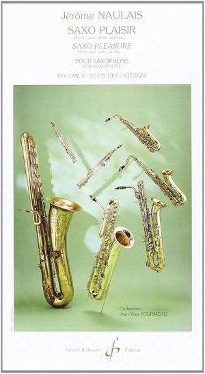 Saxo Plaisir Volume 2 - 22 Études