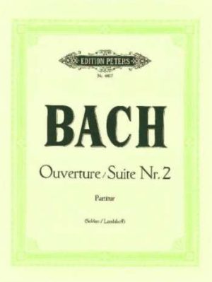 Ouverture (Suite) Nr. 2 BWV 1067 - para Flauta Solo, Cordas e Baixo Contínuo
