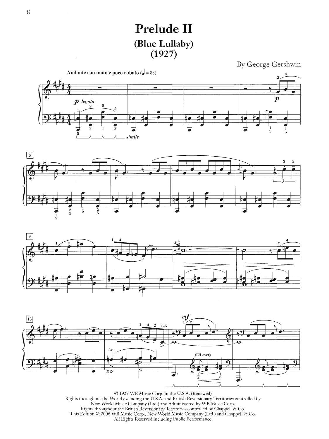 Three Preludes for the Piano - Image 3