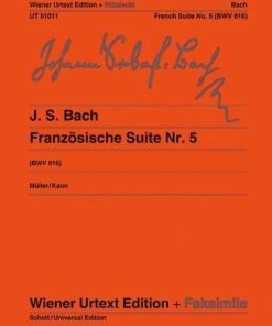 French Suite No. 5 BWV 816