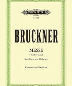 Bruckner Mass in F minor - Vocal Score