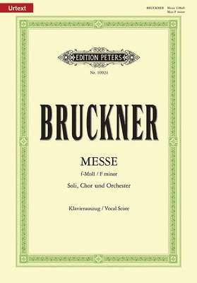 Bruckner Mass in F minor - Vocal Score