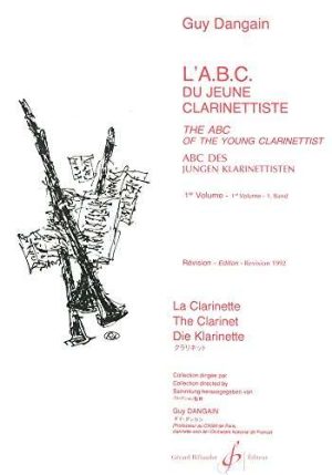 L'A.B.C. du Jeune Clarinettiste - Volume 1