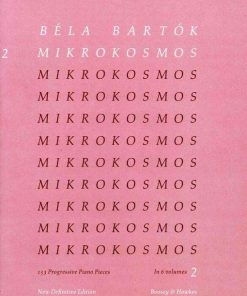 Mikrokosmos / 153 Progressive Piano Pieces in 6 Volumes - Volume 2