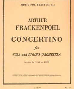 Concertino for Tuba and String Orchestra - redução para Piano
