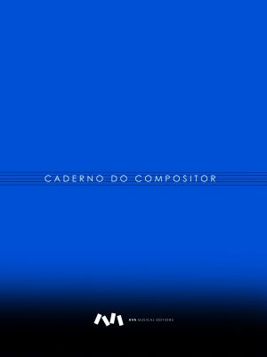 Caderno do Compositor - argolas / 12 pautas por página / A4+