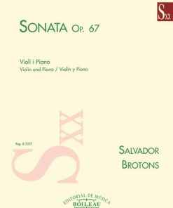 Sonata Op. 67 para Violino e Piano