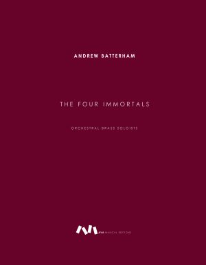 The Four Immortals / 4 Orchestral Brass Soloists, Brass Ensemble & Drums
