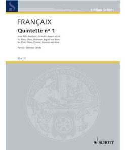 Quintette nº 1 pour flûte, hautbois, clarinette, basson et cor