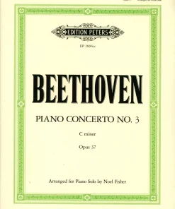 Concerto for Piano and Orchestra No. 3 in C minor Op. 37 - arranged for Piano solo