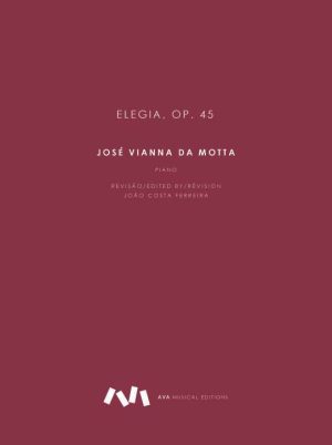 Elegia, Op. 45 para Piano