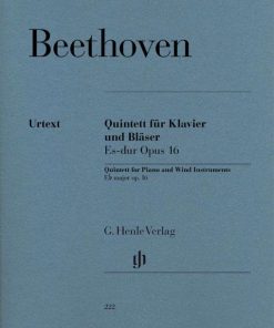 Quintett für Klavier und Bläser Es-dur Opus 16 - Quintett for Piano and Wind Instruments Eb major Op. 16
