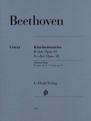 Trio para Clarinetes em Sib Op. 11 e em Mib Op.38 - Klarinettentrios B-dur Opus 11 Es-dur Opus 38 - Clarinet Trios Bb major Op.11 Eb major Op.38