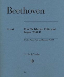 Trio WoO 37 Klavier, Flöte, Fagott