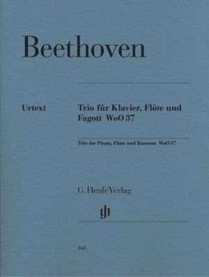 Trio WoO 37 Klavier, Flöte, Fagott