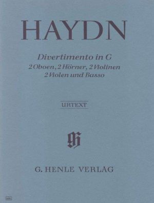 Divertimento in G - 2 Oboen, 2 Hörner, 2 Violinen, 2 Violen und Basso